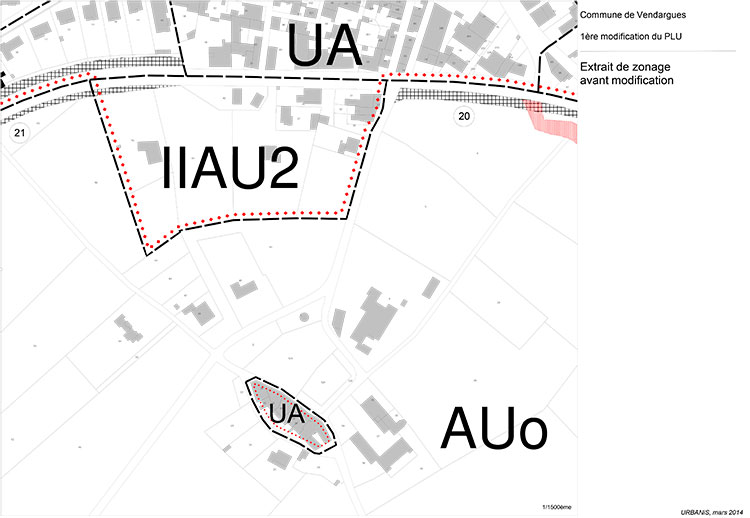 Plan d'aménagement de la ZAC de Meyrargues